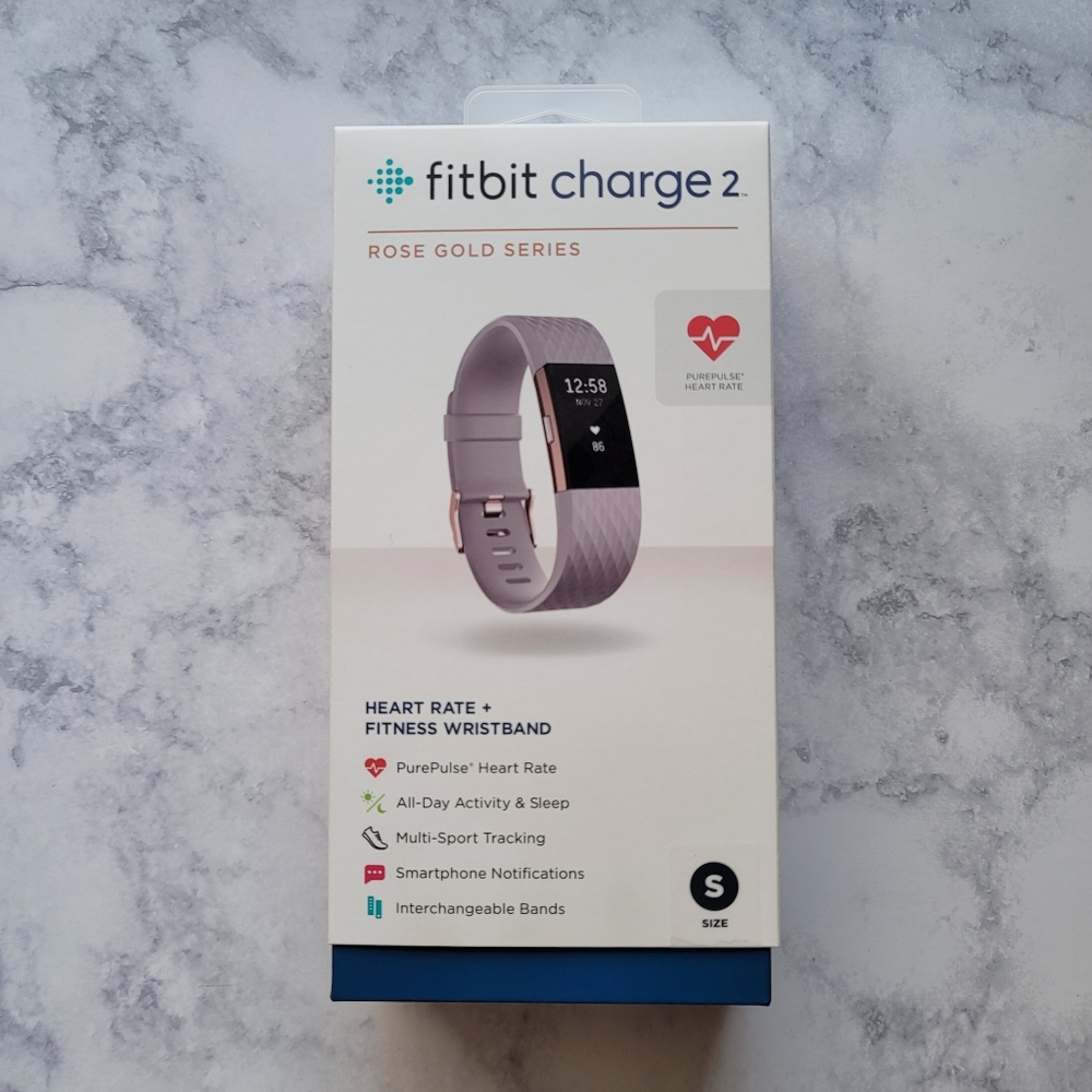 Fitbit Charge 2 Lavender Rose Gold Small